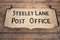 Steeley Lane Post Office Sign 1