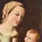 Öl auf Leinwand, Madonna mit Kind, 19. Jahrhundert 4