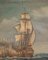 Sailing Ships In Battle, 1900s, Oil on Canvas, Image 2