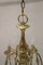 Gilt Brass Ceiling Lamp, 1950s, Image 5