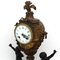 Antique Bronze Clock, Image 4