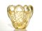 Italian Gold Leaf & Murano Glass Bullicante Smoking Set by Ercole Barovier, 1920s, Set of 2 3