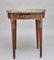 Mahogany Side Table with Marble Top, 1800s 5