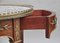 Mahogany Side Table with Marble Top, 1800s 2