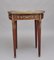 Mahogany Side Table with Marble Top, 1800s 4