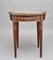 Mahogany Side Table with Marble Top, 1800s 11