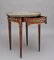 Mahogany Side Table with Marble Top, 1800s 7