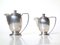 Silver Alpacca Hotel Teapots, 1920s, Set of 2, Image 1