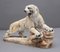 Early 20th Century Alabaster Tiger Sculpture 4