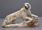 Early 20th Century Alabaster Tiger Sculpture 1