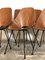 Italian Plywood Medea Dining Chairs by Vittorio Nobili for Fratelli Tagliabue, 1950s, Set of 6, Image 12