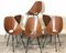 Italian Plywood Medea Dining Chairs by Vittorio Nobili for Fratelli Tagliabue, 1950s, Set of 6, Image 17
