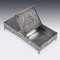 Antique Solid Silver Double Cigar Box, Image 11