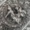Antike handgefertigte Schale aus massivem Silber 9