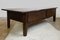 Big Antique Spanish Coffee Table with Two Drawers, 1900s, Image 6