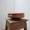 Antique Turned Oak Bowl 7