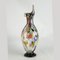 Murrine and Silver Vase in Murano Glass by Valter Rossi for VRM 2