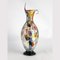 Murrine and Silver Vase in Murano Glass by Valter Rossi for VRM 1