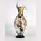 Murrine & Silver Vase aus Murano Glas von Valter Rossi für VRM 1