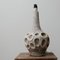 Mid-Century English Studio Pottery Chalkware Table Lamp, 1960s, Image 6