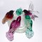 Nest with 5 Birds in Murano Glass by Valter Rossi for VRM 2