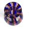 Striped Murano Glass Vase by Valter Rossi for VRM, Image 3