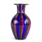 Striped Murano Glass Vase by Valter Rossi for VRM 1