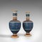 Antike Deutsche Dekorative Vasen, 2er Set 2