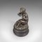 Statua antica in bronzo Putto, Francia, fine XIX secolo, Immagine 7