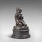 Antike Putto Statue aus Bronze, Frankreich, spätes 19. Jh 3