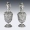 Antique Solid Silver Cellini Ewer Jugs from James Dixon & Sons, Set of 2 16