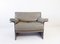 Gray KM 2-Seat Lounge Chairs by Tito Agnoli for Matteo Grassi, 1980s, Set of 2 16