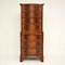 Antique Mahogany Serpentine Chest of Drawers 1