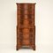 Antique Mahogany Serpentine Chest of Drawers, Image 1