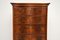 Antique Mahogany Serpentine Chest of Drawers, Image 8