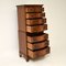 Antique Mahogany Serpentine Chest of Drawers, Image 3