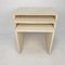 Italian Travertine Nesting Tables, 1980s, Set of 3, Image 14