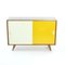 Mid-Century Yellow and Cream Sideboard by Jiří Jiroutek for Interier Praha, 1960s 12