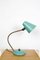 Turquoise Table Lamp, 1970s, Image 1