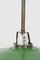 Vintage Industrial Green Enamelled Pendant Lamp, Image 6