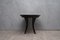 Tables d'Appoint Mid-Century Noires, Italie, 1980s, Set de 2 3