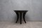 Mid-Century Italian Black Shellac and Mirror Sidetables, 1980s, Set of 2, Image 8