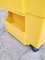 Carrello Boby vintage giallo di Joe Colombo per Bieffeplast, 1972, Immagine 9