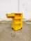 Vintage Yellow Boby Trolley by Joe Colombo for Bieffeplast, 1972 5