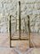 Mid-Century Brass Magazine Rack 5