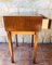 Mid-Century Nightstand with Compass Legs, 1950s, Image 6