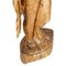 Large Carved and Engraved Teak Statues of Women, 1930s, Set of 3 7