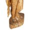 Large Carved and Engraved Teak Statues of Women, 1930s, Set of 3, Image 7