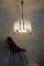 Italian Murano Frosted Glass Chandelier from Barovier & Toso, 1960s 14