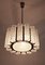 Italian Murano Frosted Glass Chandelier from Barovier & Toso, 1960s 4